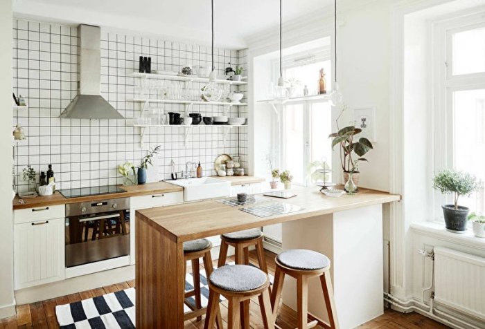 Кухня в Скандинавском стиле. Особенности дизайна. Является фаворитом многих благодаря своей практичности, простоте и уюту.
